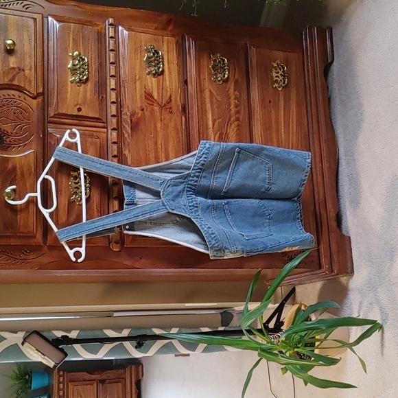 🍁FOREVER 21 WESTERN DENIM DRESS - Picture 2 of 9